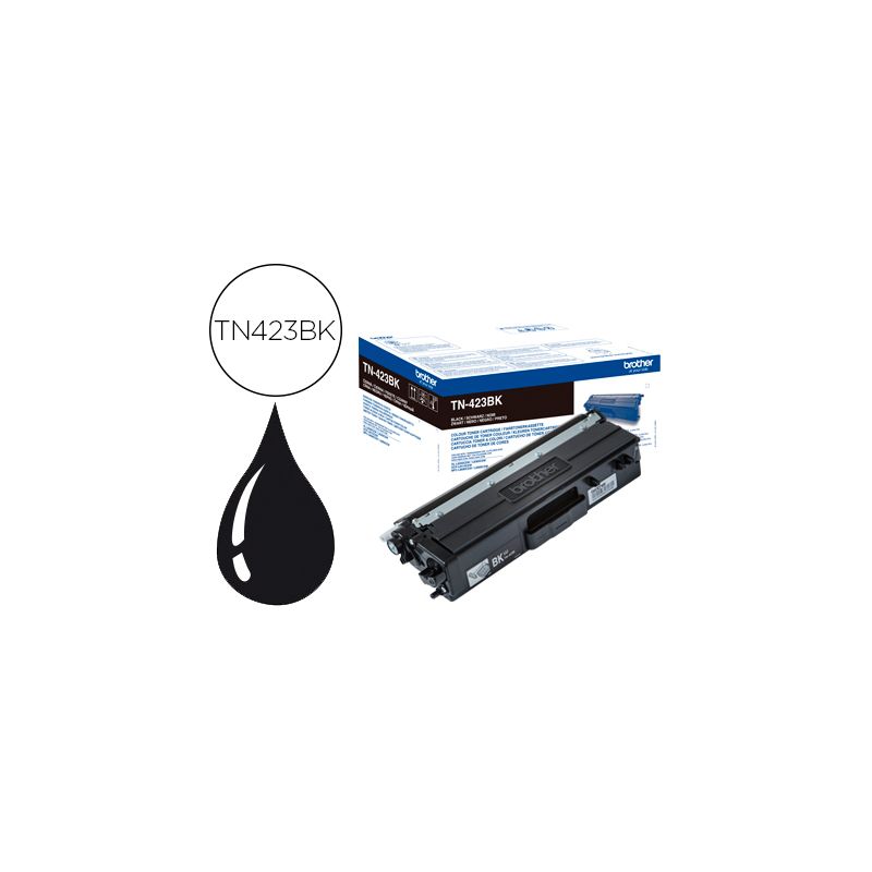 Toner laser brother Noir TN423BK