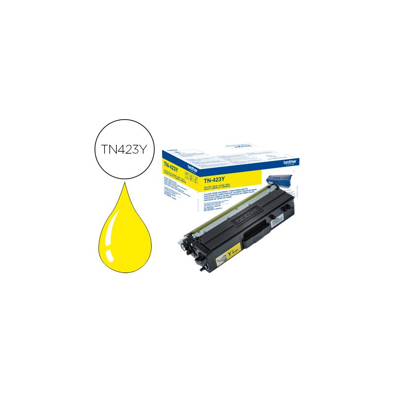 Toner laser brother Jaune TN423Y