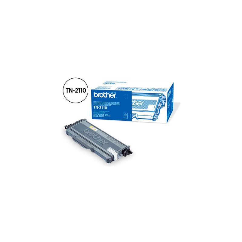Toner laser brother TN2110 couleur noir 1500p