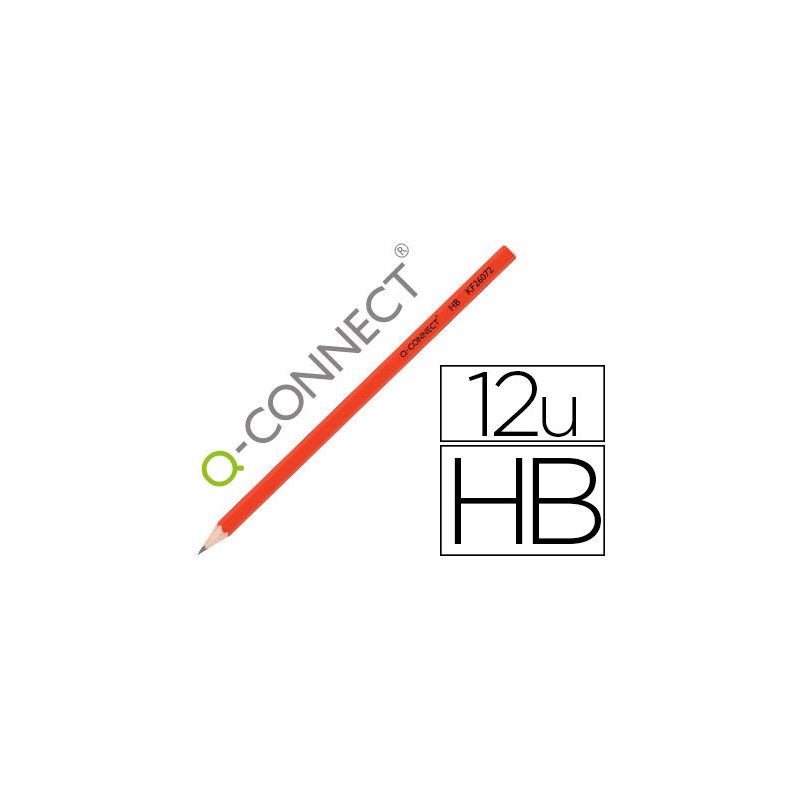 Crayon graphite q-connect hb corps hexagonal usage courant