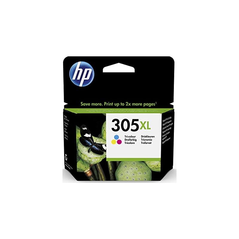 HP Cartouche jet d'encre 305XL 3 couleurs 3YM63AE