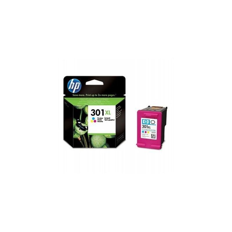 HP Cartouche Jet d'encre couleur 301XL CH564EE