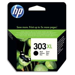 HP Cartouche Jet d'encre 303XL Noir T6N04AE