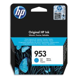 HP Cartouche Jet d'encre Cyan 953 F6U12AE