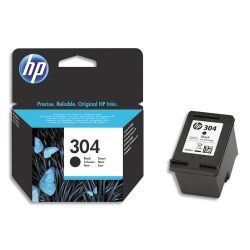 HP Cartouche Jet d'encre Noir 304 N9K06AE