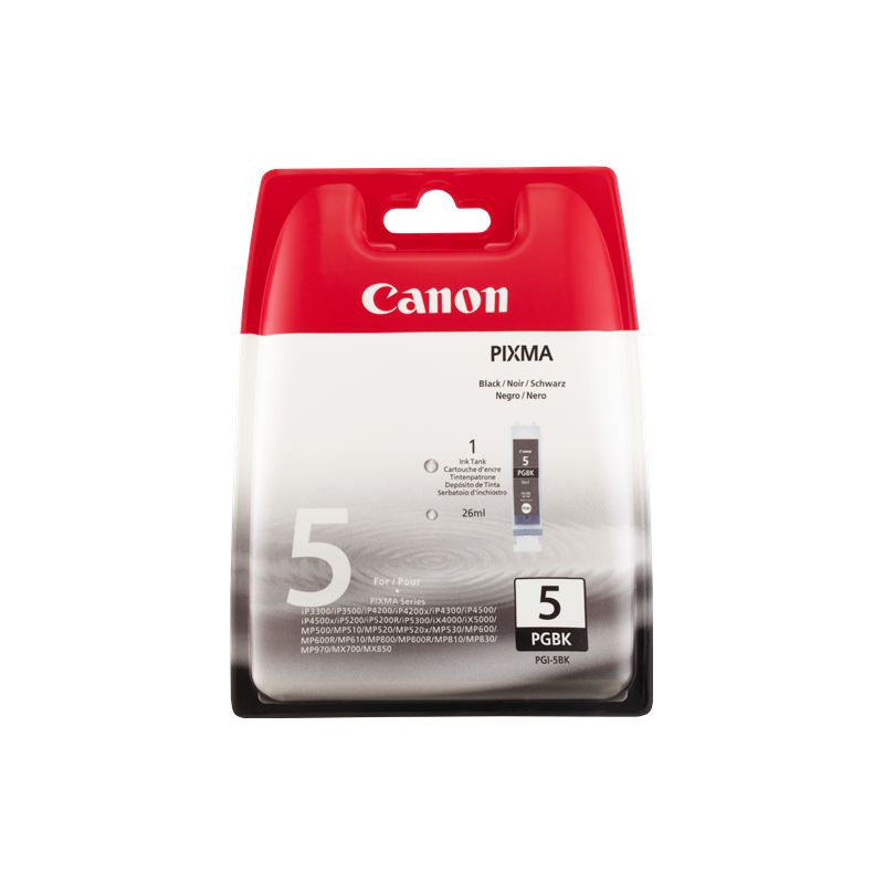 CANON Cartouche Jet d'encre Noir PGI5BK