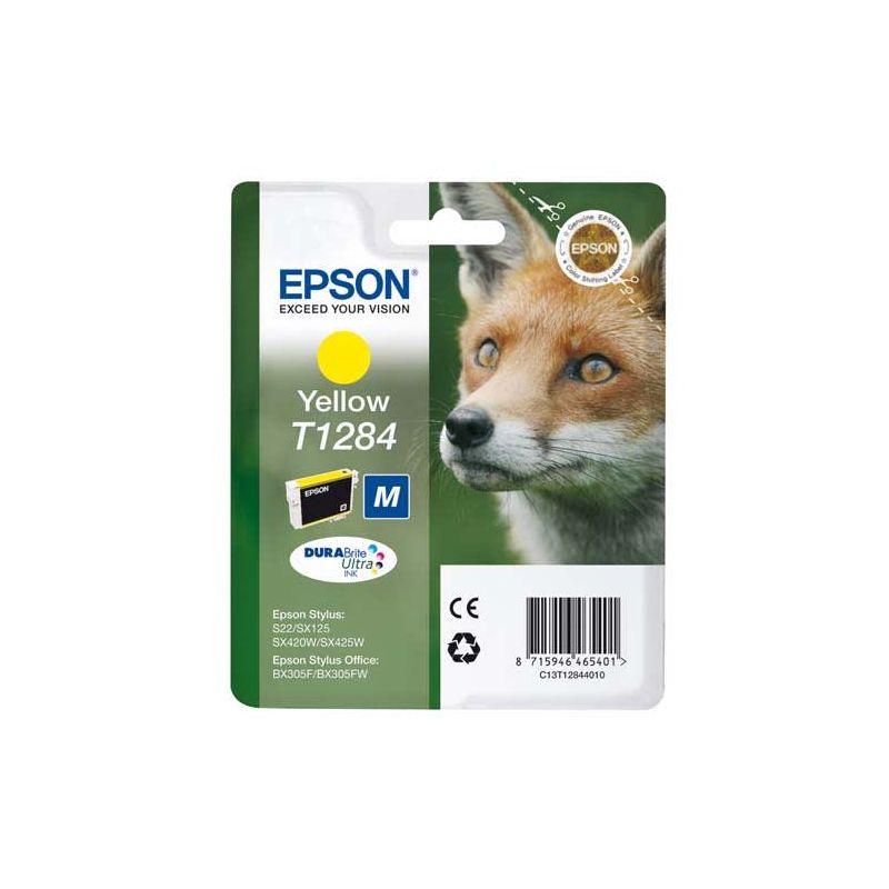 EPSON Cartouche Jet d'encre Jaune C13T12844010