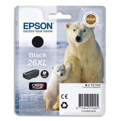 EPSON Cartouche Jet d'encre Noir XL C13T26214012