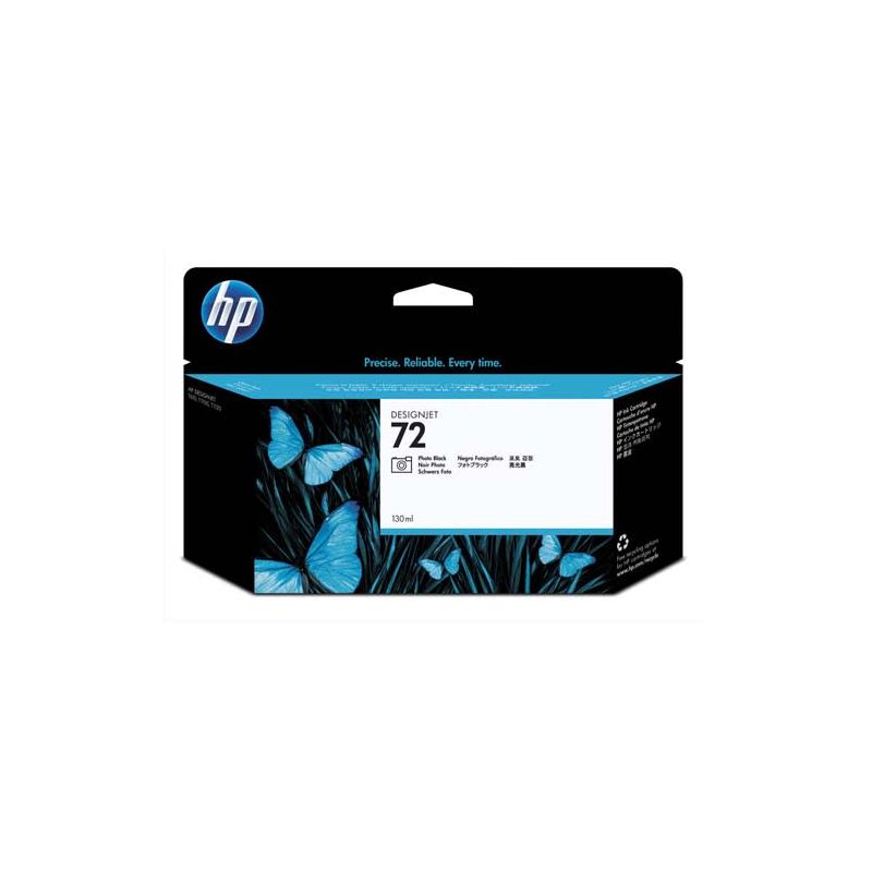 HP Cartouche Jet d'encre Noir 72 C9370A