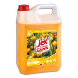 JEX PROFESSIONNEL Bidon de 5 litres désinfectant triple action multi-surfaces Soleil de Corse