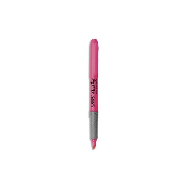 BIC Surligneur Rose Highlighter grip