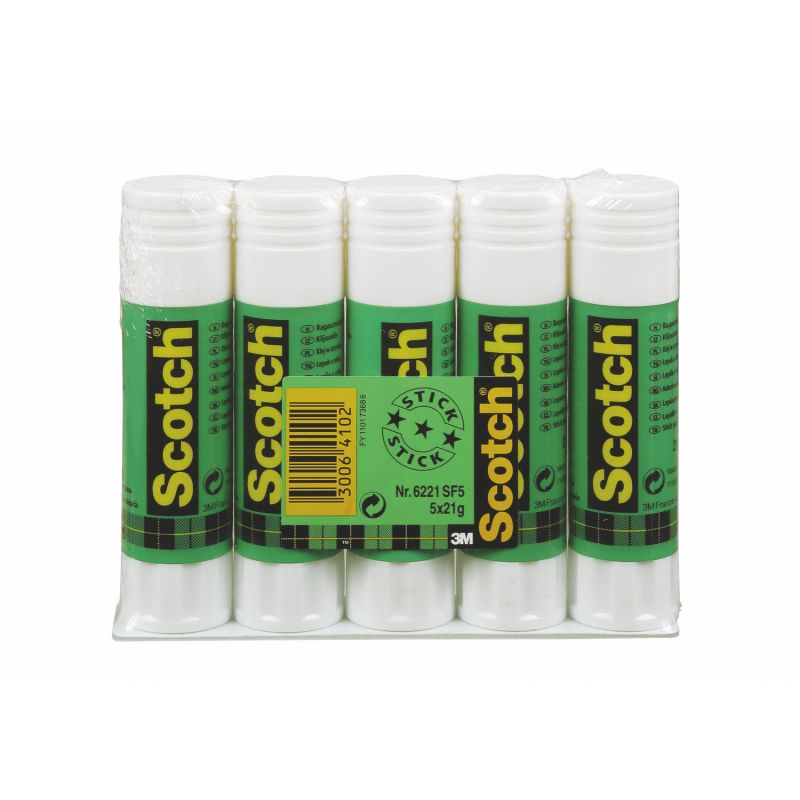 SCOTCH Lot de 5 bâtons de colle