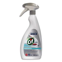 CIF Spray 750 ml Désinfectant sans rinçage à base d'alcool sans parfum