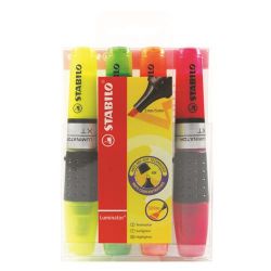 STABILO LUMINATOR Pochette de 4 Couleurs