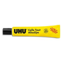 UHU Tube de 20g de colle liquide Flex and Clean avec solvant