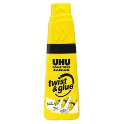 UHU Tube de colle twist and glue avec solvant 35g
