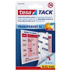TESA 36 pastilles adhésives Tack XL double-face