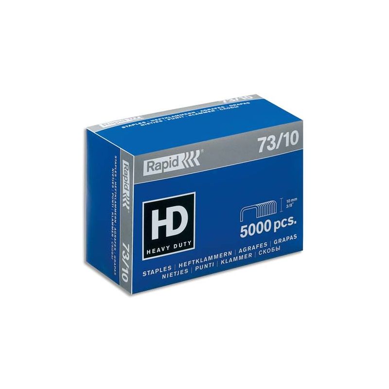 RAPID Agrafes Nº73/10 en boîte de 5000