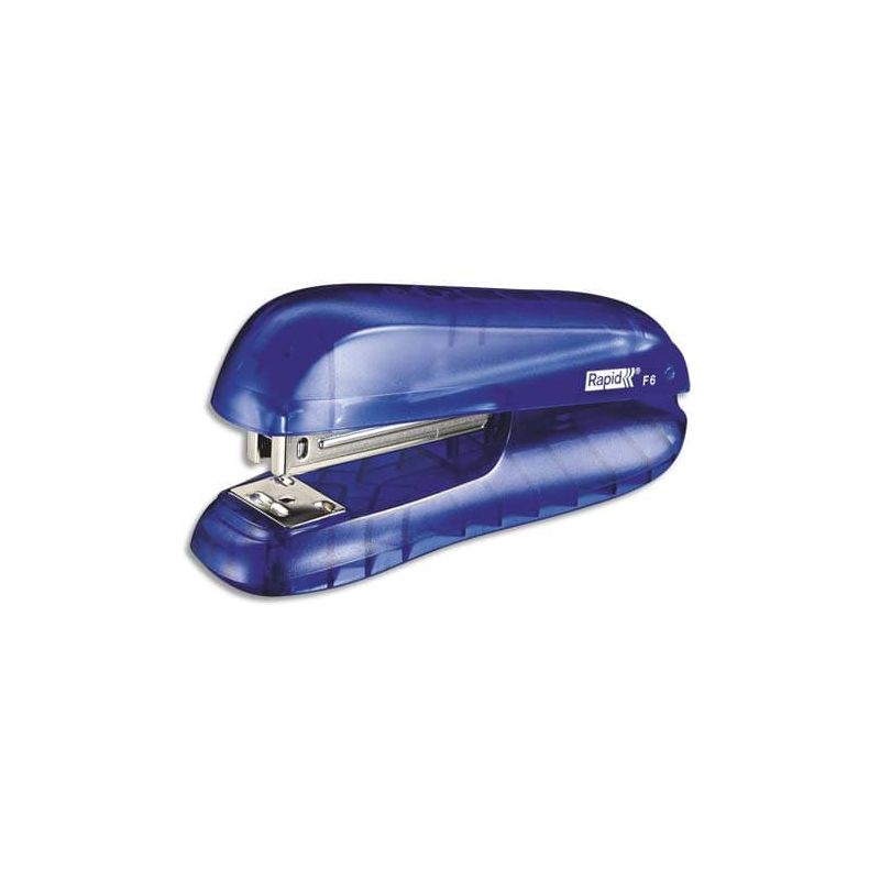 RAPID Agrafeuse de bureau F6 20 feuilles Bleu