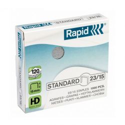 RAPID Agrafes Nº23/15 en boîte de 1000