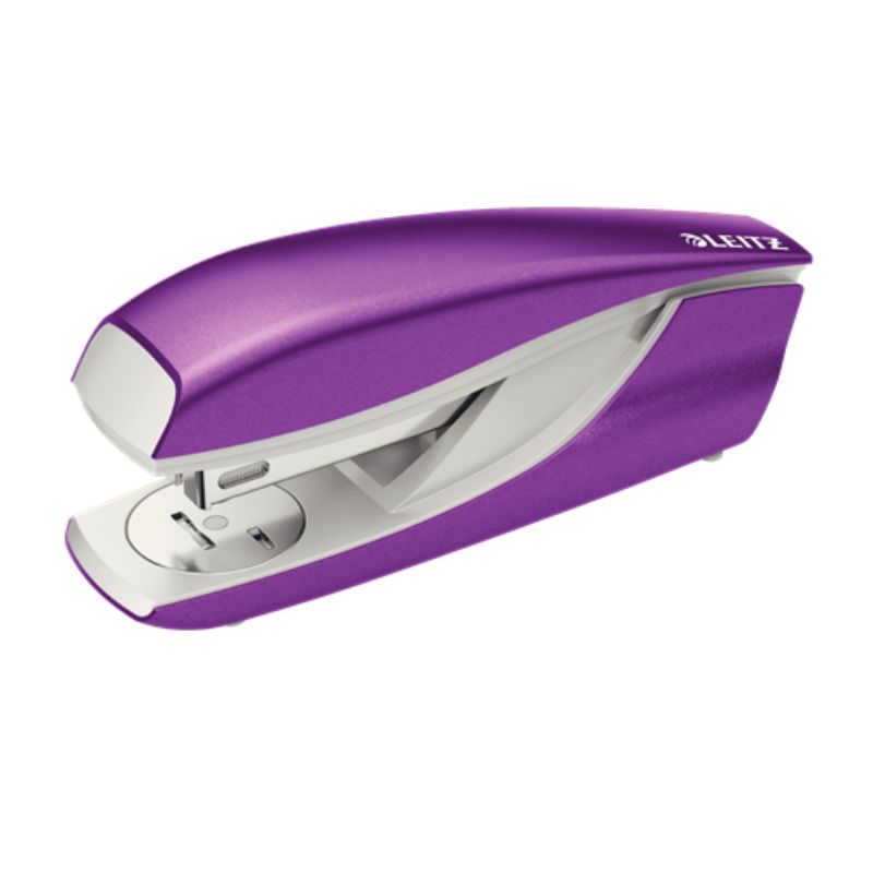 LEITZ Agrafeuse WOW Coloris violet Capacité 30 feuilles