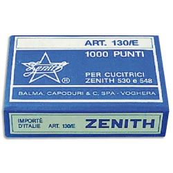 ZENITH Boîte de 1000 agrafes 130/E - 6/4 en acier