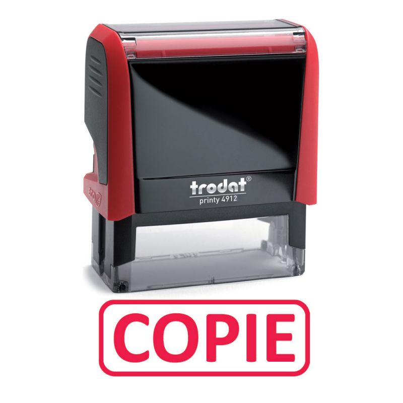 TRODAT Timbre formule COPIE Encrage Rouge