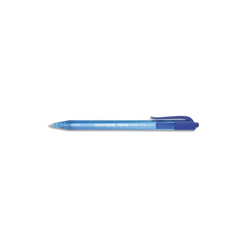 PAPERMATE Stylo bille rétractable Pointe moyenne Encre Bleue