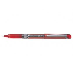 PILOT V5 Stylo roller grip pointe aiguille Encre Rouge 