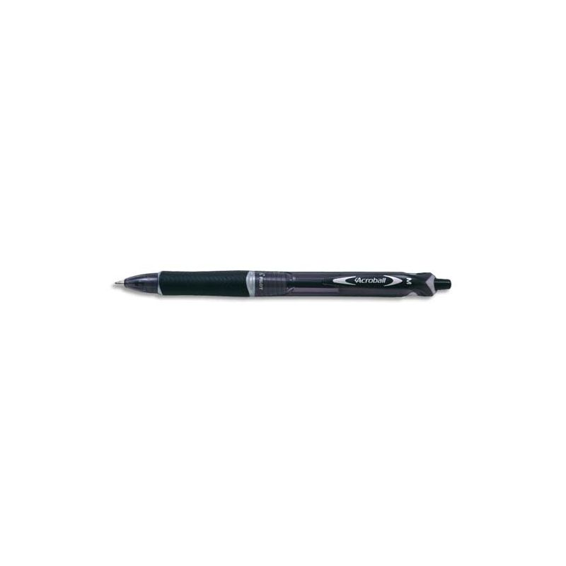 PILOT ACROBALL Stylo bille Pointe moyenne Coloris Noir