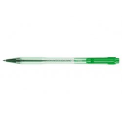 PILOT BPS-MATIC Stylo bille rechargeable pointe fine rétractable encre Verte