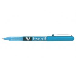 PILOT V-BALL Stylo Roller pointe métal 0,5 mm encre liquide Turquoise