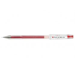 PILOT G-TEC-C4 Stylo à bille pointe hi-tech extra-fine encre gel Rouge