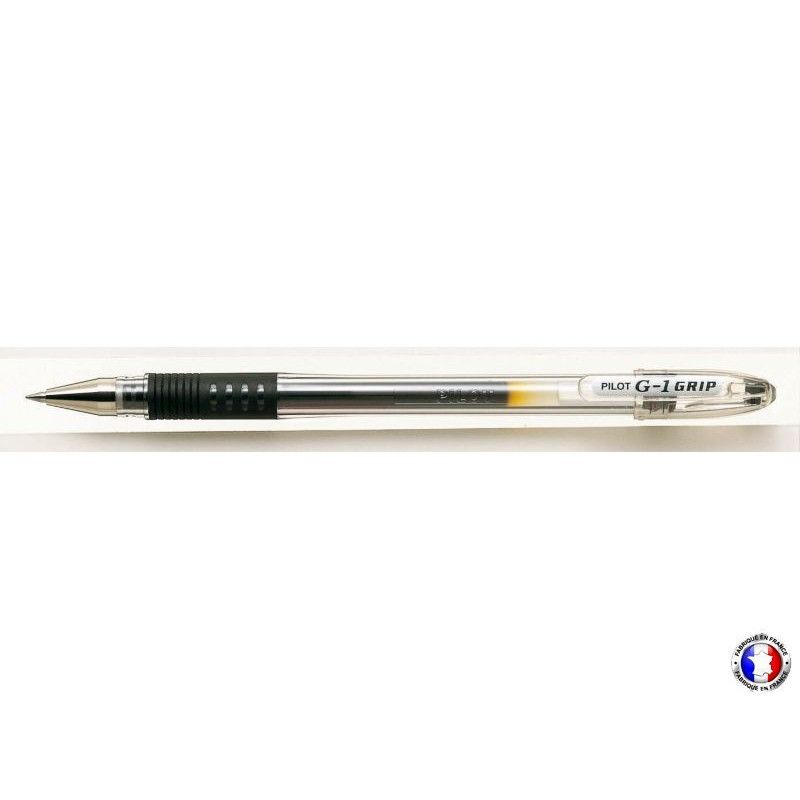 PILOT G-1 GRIP Stylo à bille pointe fine encre gel Noire