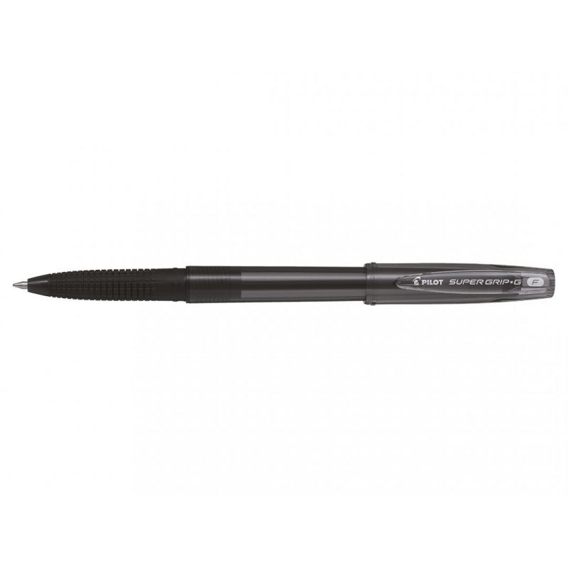 PILOT SUPER GRIP-G Stylo bille pointe fine Encre Noire