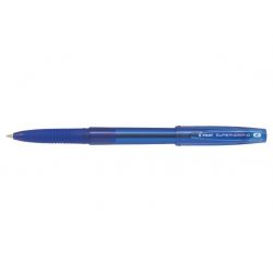 PILOT SUPER GRIP-G Stylo bille pointe fine Encre Bleue