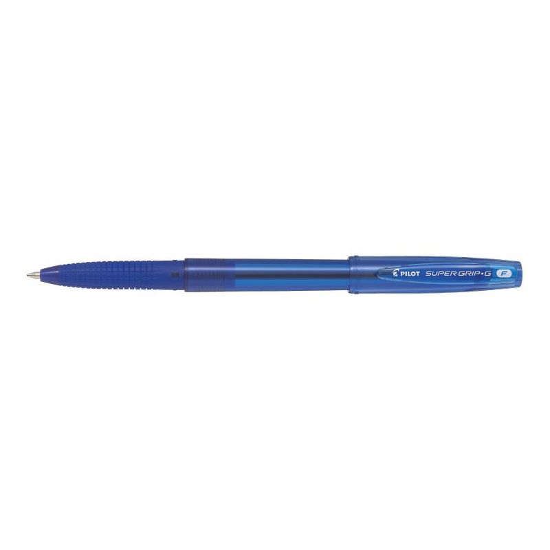 PILOT SUPER GRIP-G Stylo bille pointe fine Encre Bleue