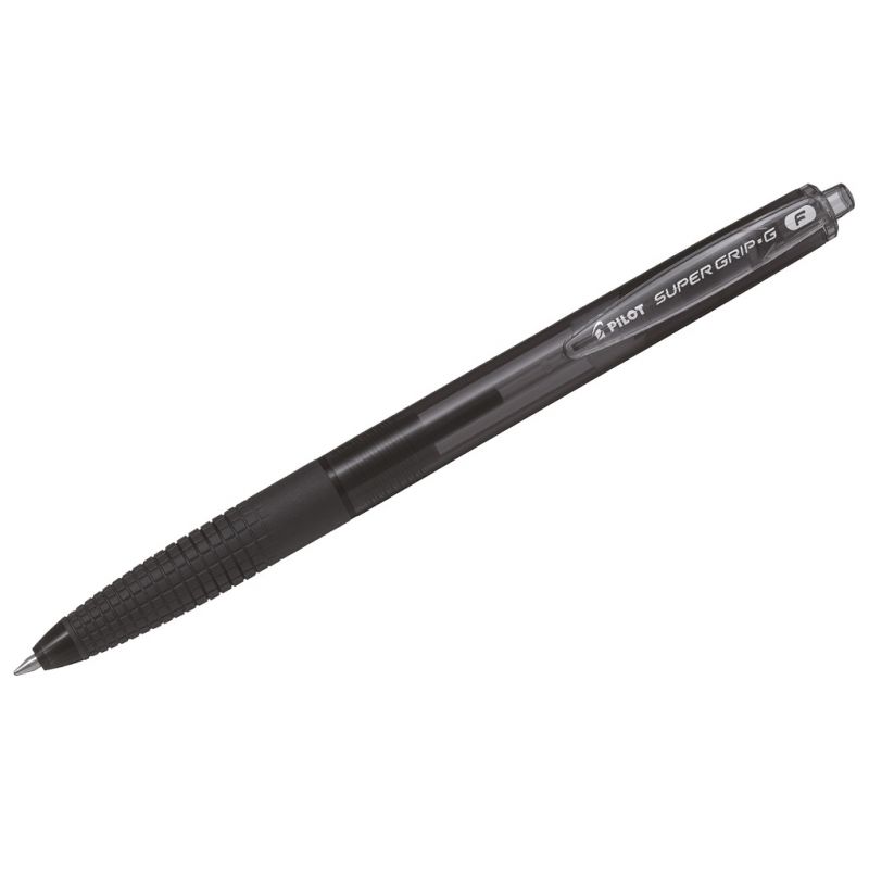 PILOT Stylo bille SUPER GRIP G rétractable pointe fine encre Noire