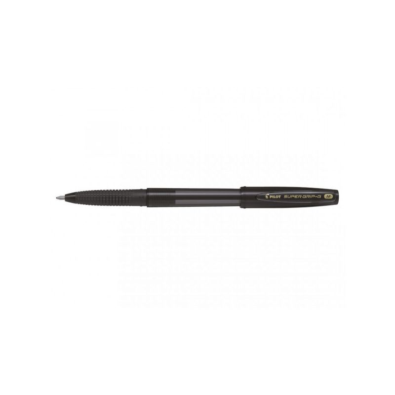 PILOT SUPER GRIP-G Stylo bille pointe moyenne Encre Noire