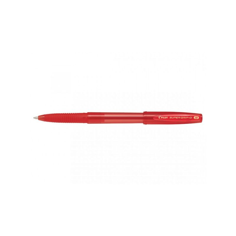 PILOT SUPER GRIP-G Stylo bille pointe moyenne Encre Rouge