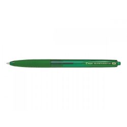PILOT Stylo bille SUPER GRIP G rétractable pointe moyenne encre Verte