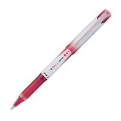 PILOT V-BALL GRIP Stylo roller pointe métal 0,7 mm Encre liquide Rouge