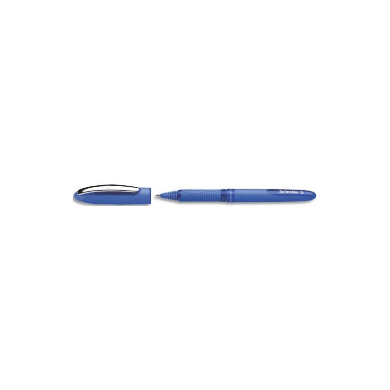 SCHNEIDER Roller à encre Bleu avec pointe conique hybride 0.5 mm