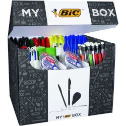 BIC Box contenant 124 instruments d'écriture