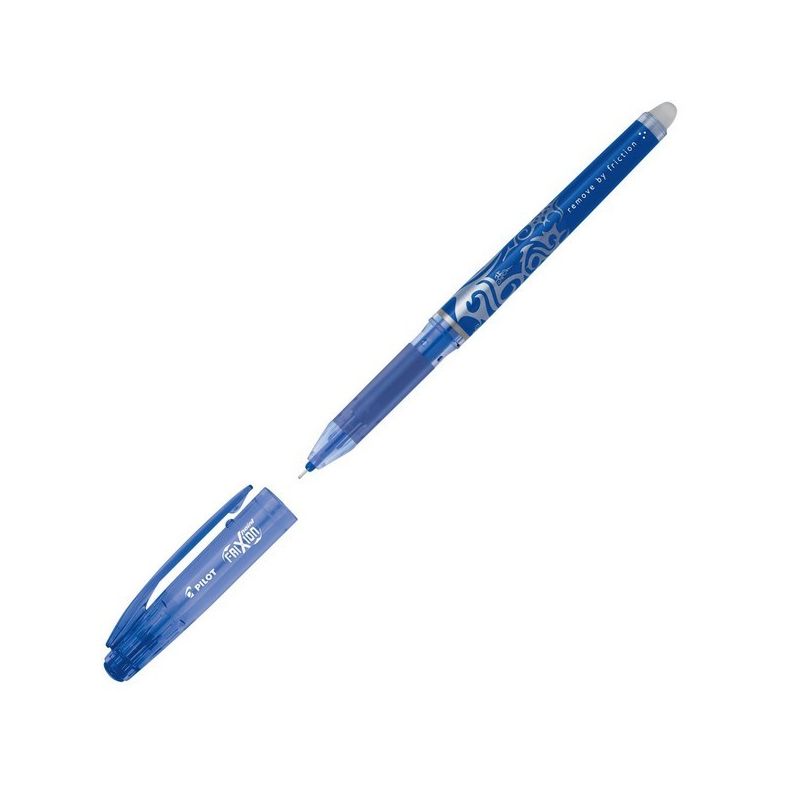 PILOT FRIXION Stylo Roller pointe hi-tec fine Encre Bleue