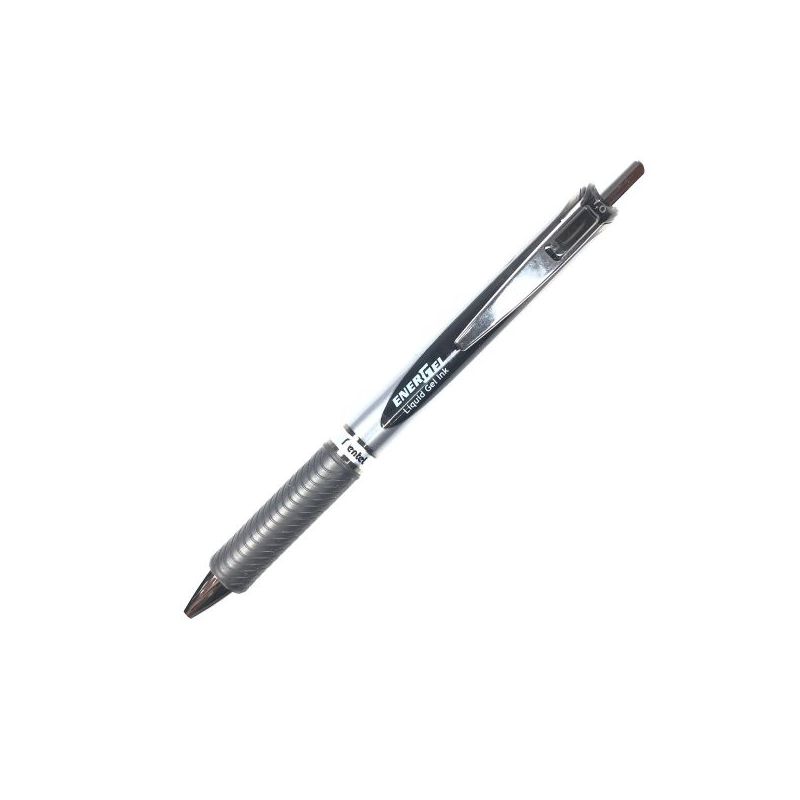 PENTEL ENERGEL Stylo à bille rétractable Pointe métal 1mm Noir