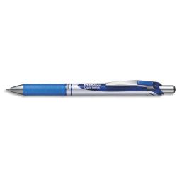 PENTEL ENERGEL Stylo à bille rétractable Pointe métal 1mm Encre Bleu