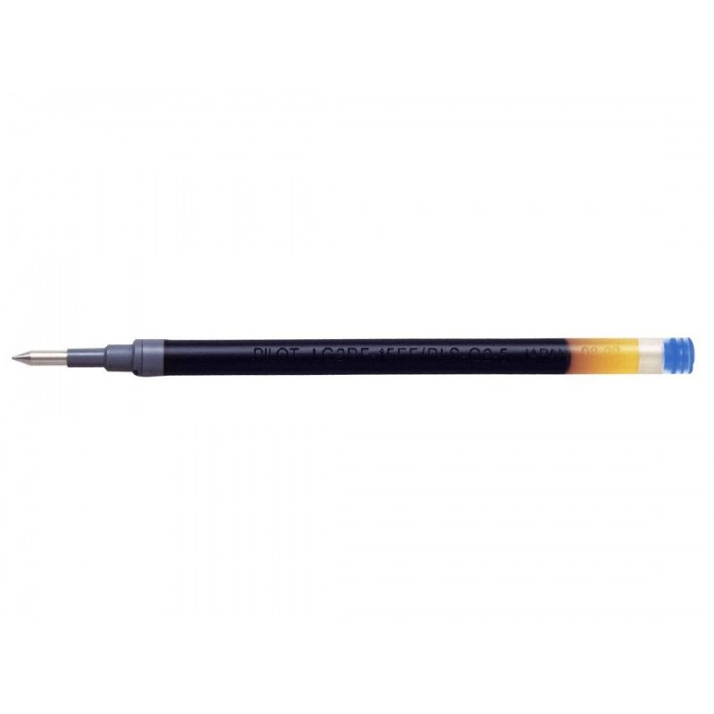 PILOT Recharge d'encre Bleue pour stylo à bille encre gel pointe fine G2