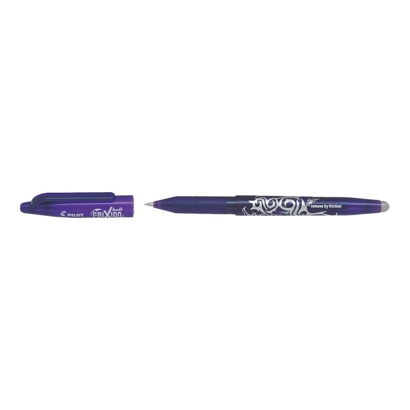 PILOT FRIXION BALL 07 Stylo bille effaçable Encre gel Violette