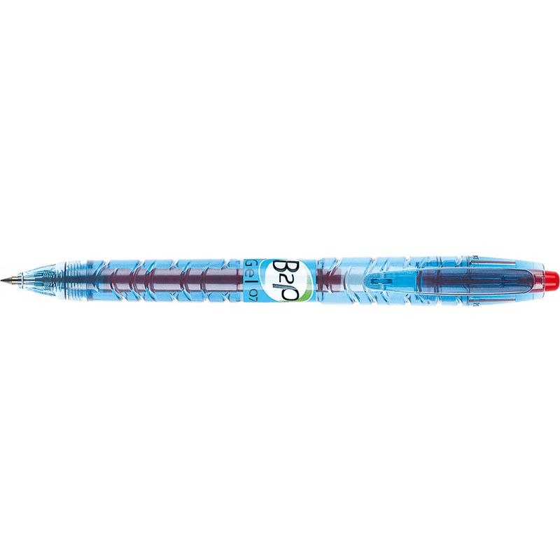PILOT B2P Stylo bille rétractable pointe moyenne Encre gel Rouge
